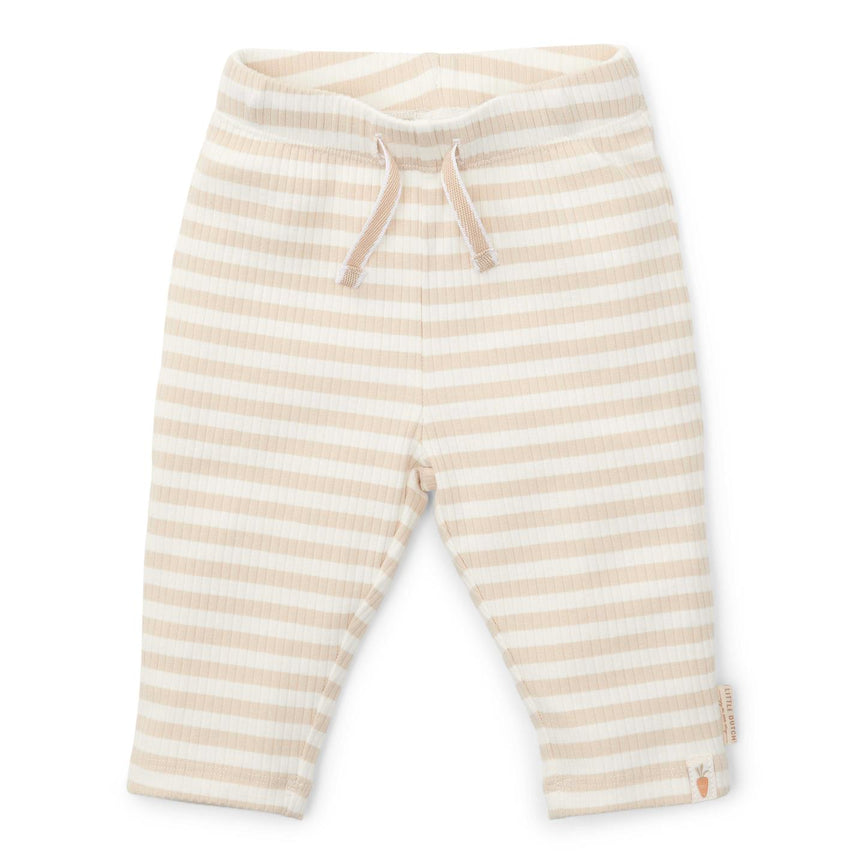 Hose - Sand - Newborn Naturals - Gestreift 
