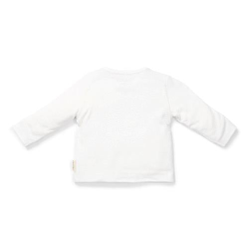 Shirt Long Sleeve - White - Newborn Naturals