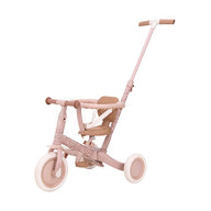 4 en 1 tricycle rose