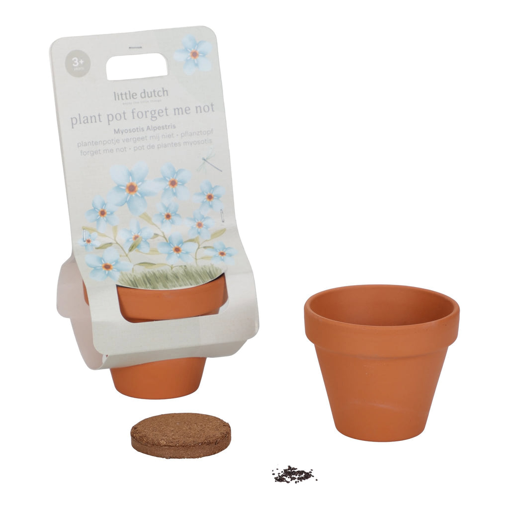 forget me not personalised plant pot Plant Pot - Forget-me-not