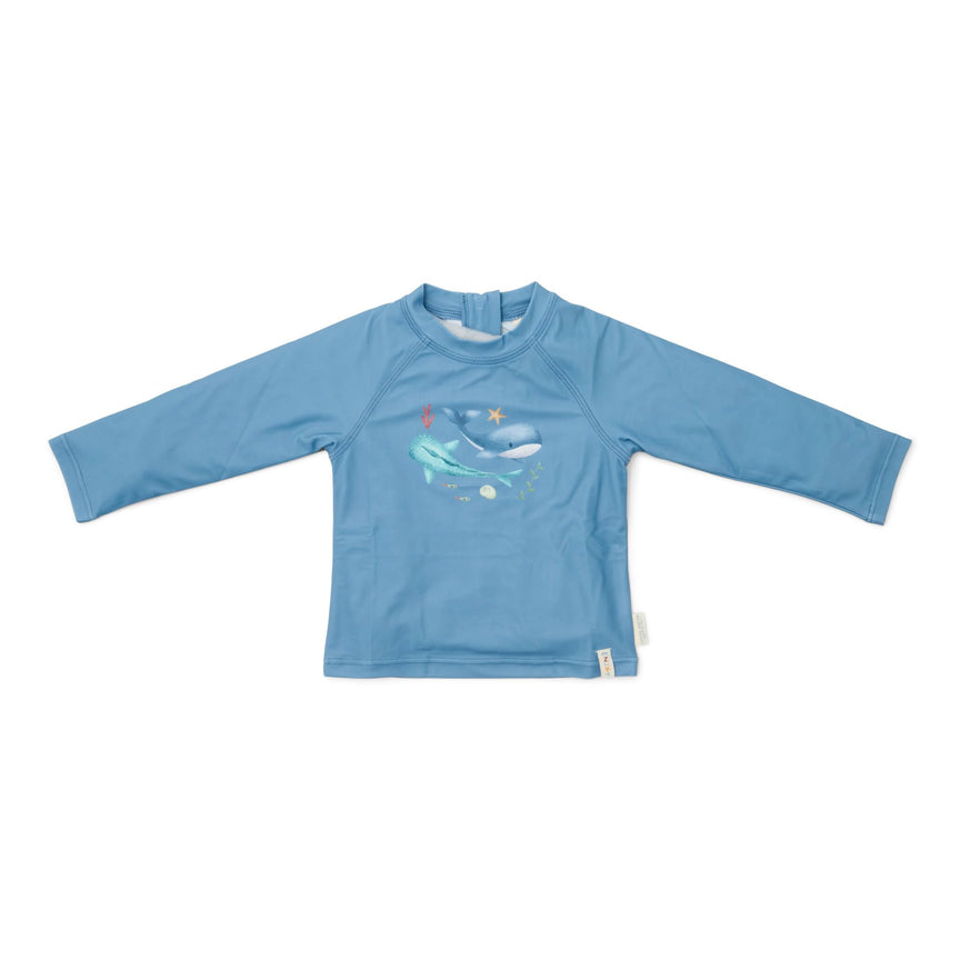 zwemshirt-lange-mouw-blauw-sea-life