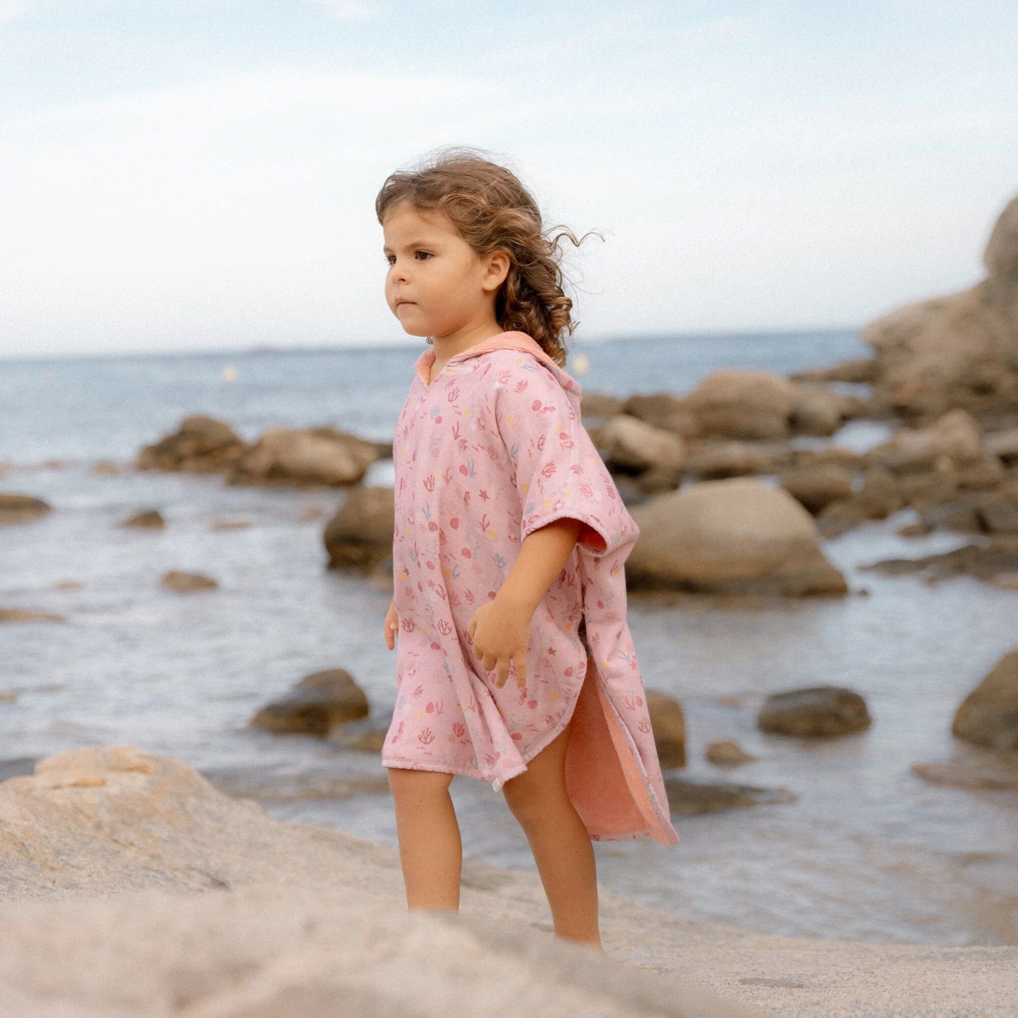 badponcho-meerkleurig-maat-one-size-ocean-treasures