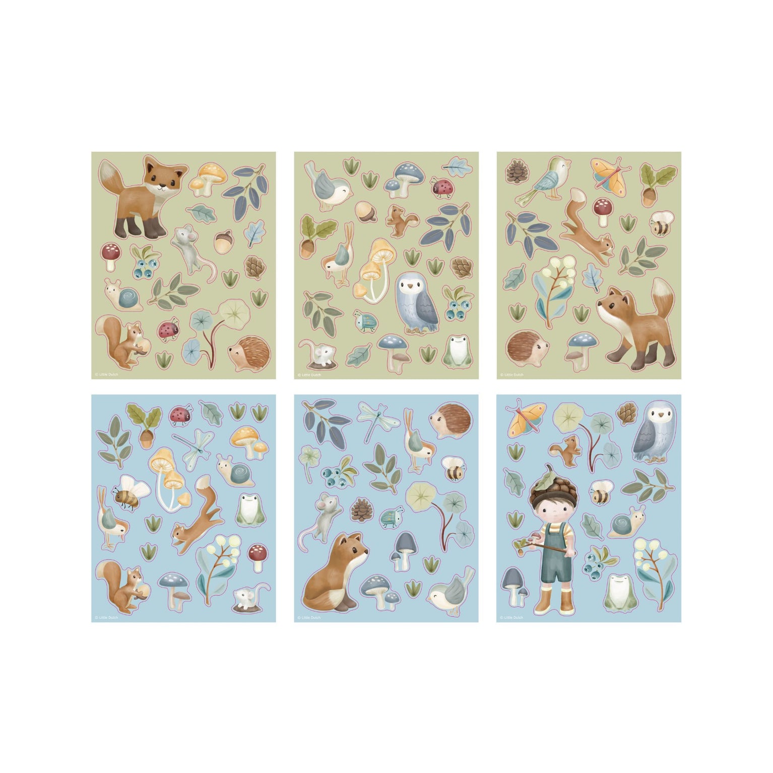 stickerset-forest-friends