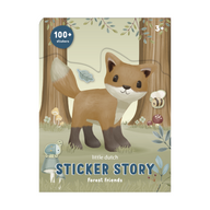 Sticker set forest friends