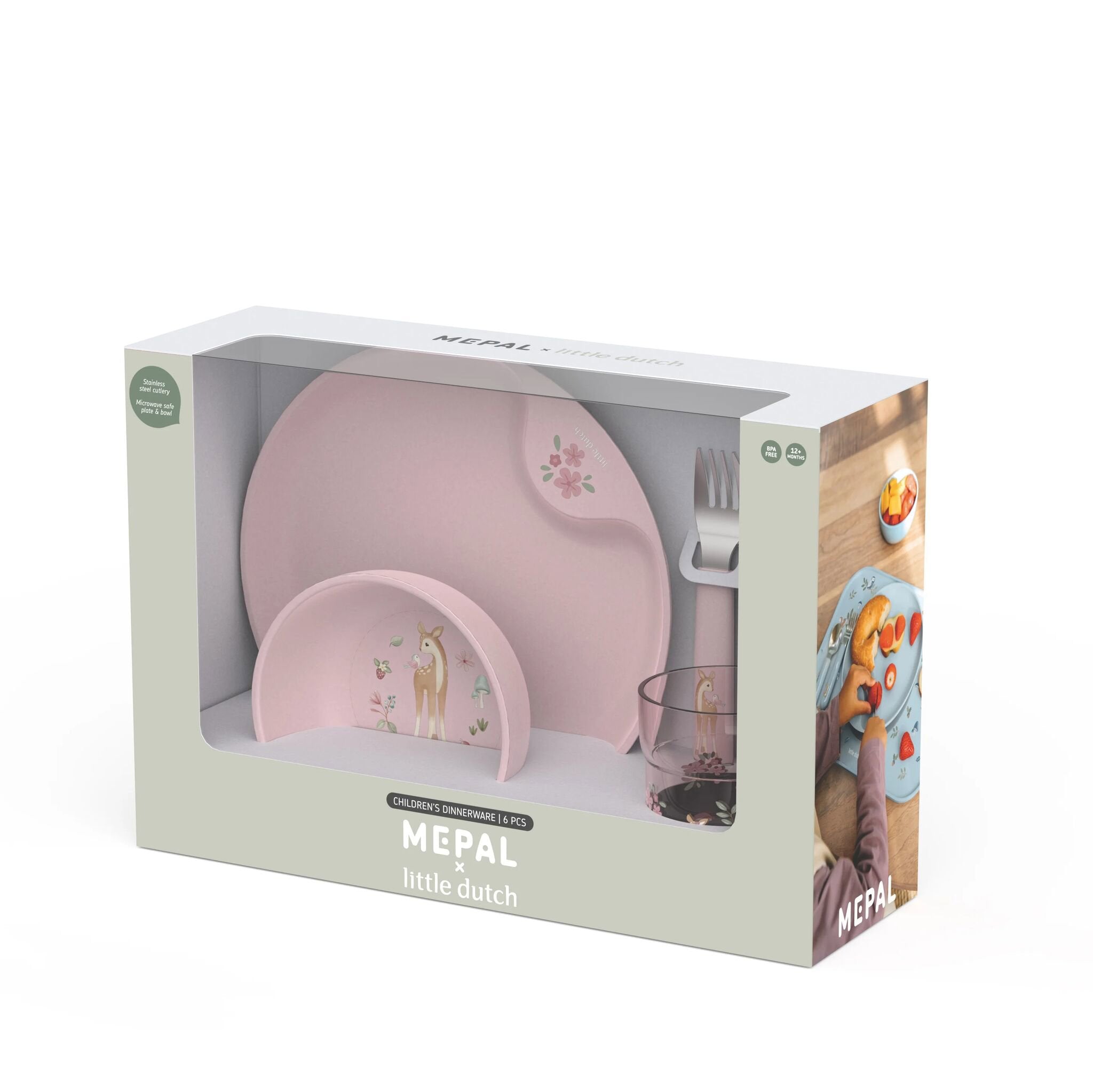 Set Kindergeschirr 6-teilig Fairy Garden