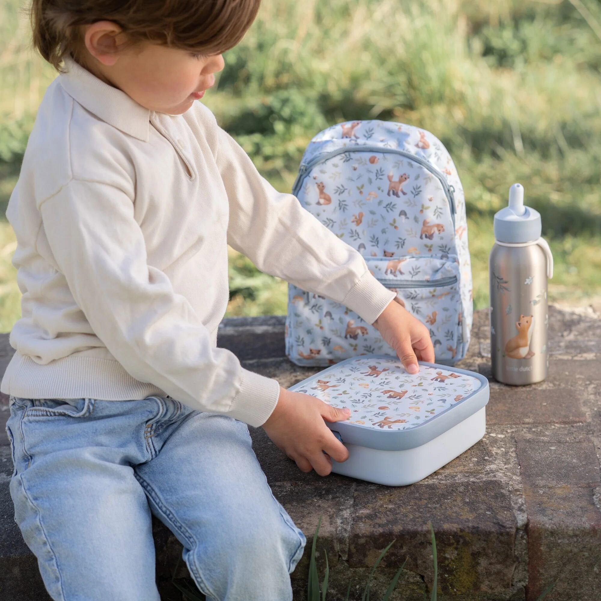 Bento Lunchbox groß Forest Friends