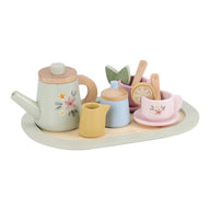 Houten theeservies - Essentials