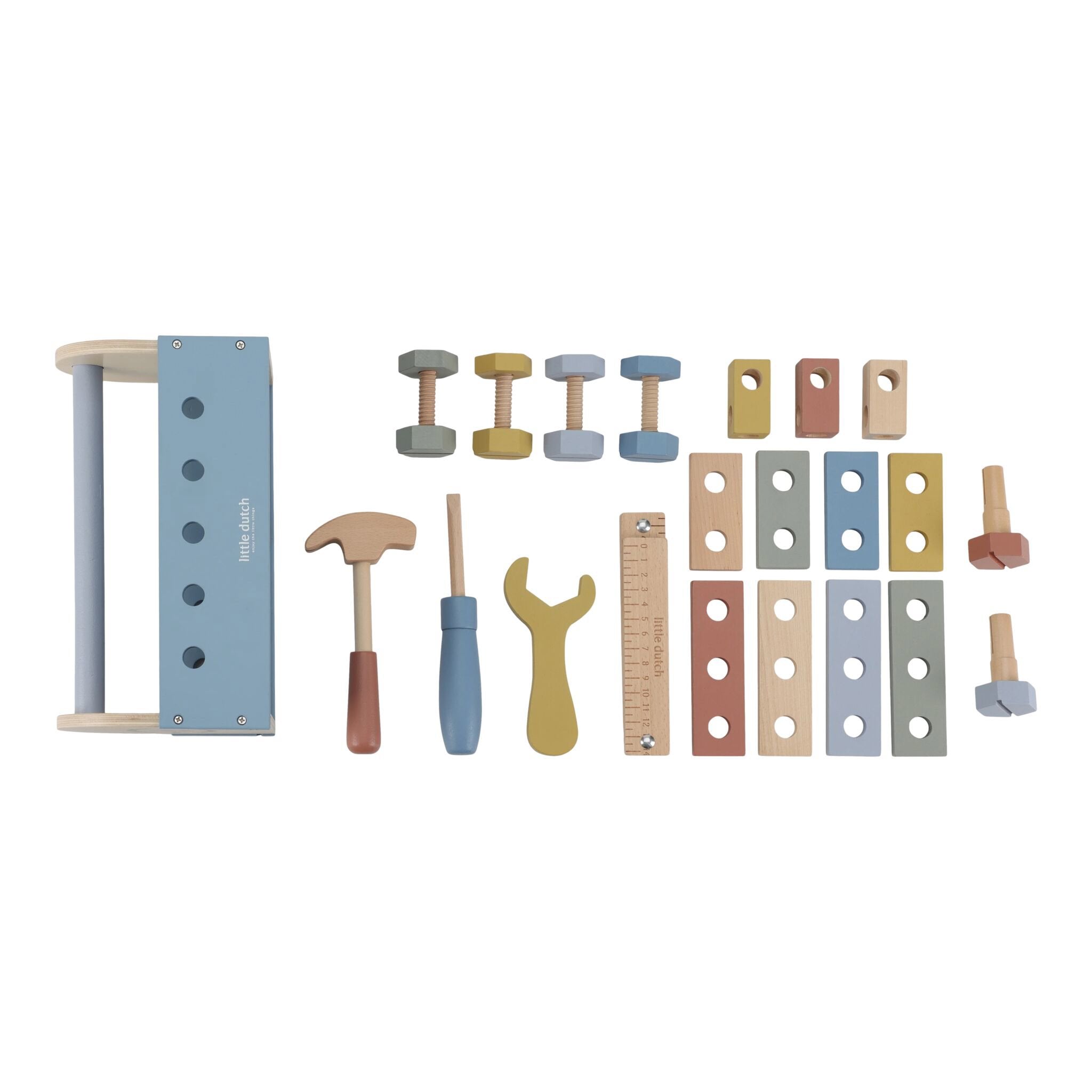 houten-gereedschapskist-met-hamerbank