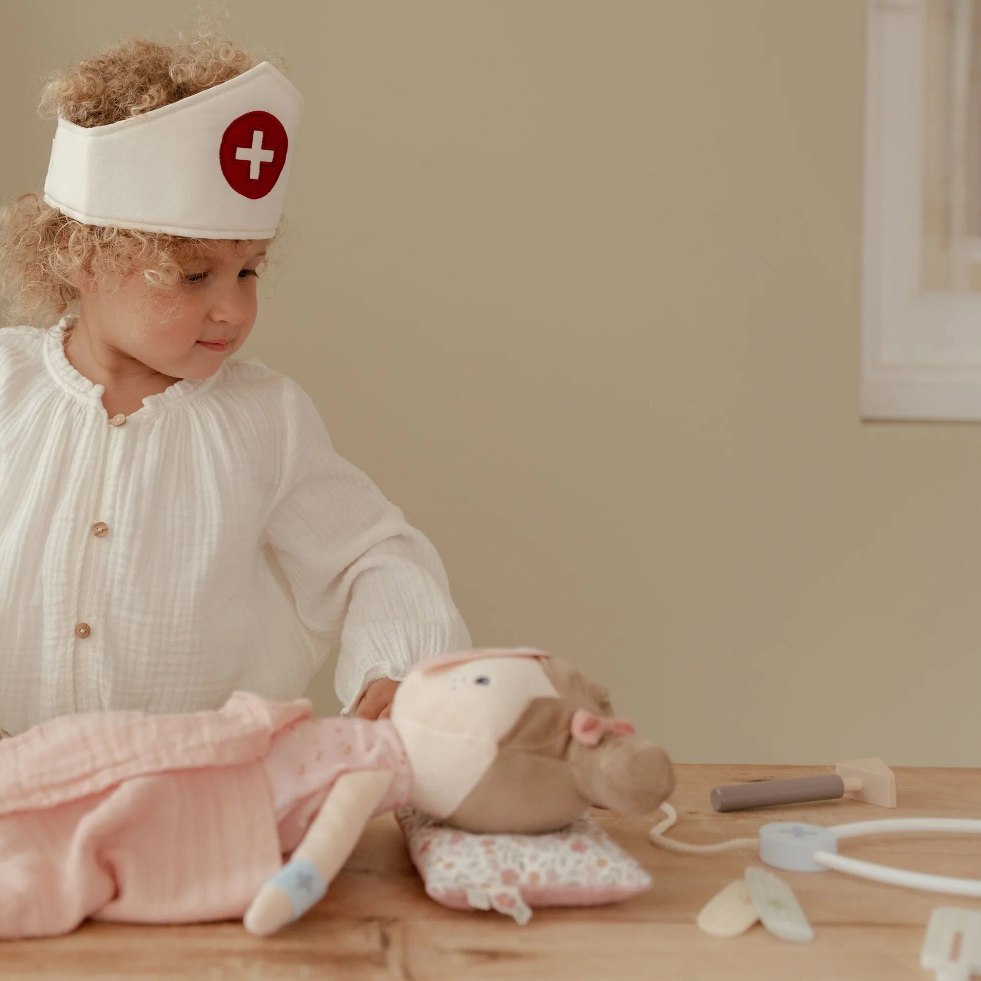 Kit de Médecin pour Enfants - Stéthoscope, Outils Dentaires, Boîte Boi Kit de Médecin pour Enfants - Stéthoscope, Outils Dentaires, Boîte Boi