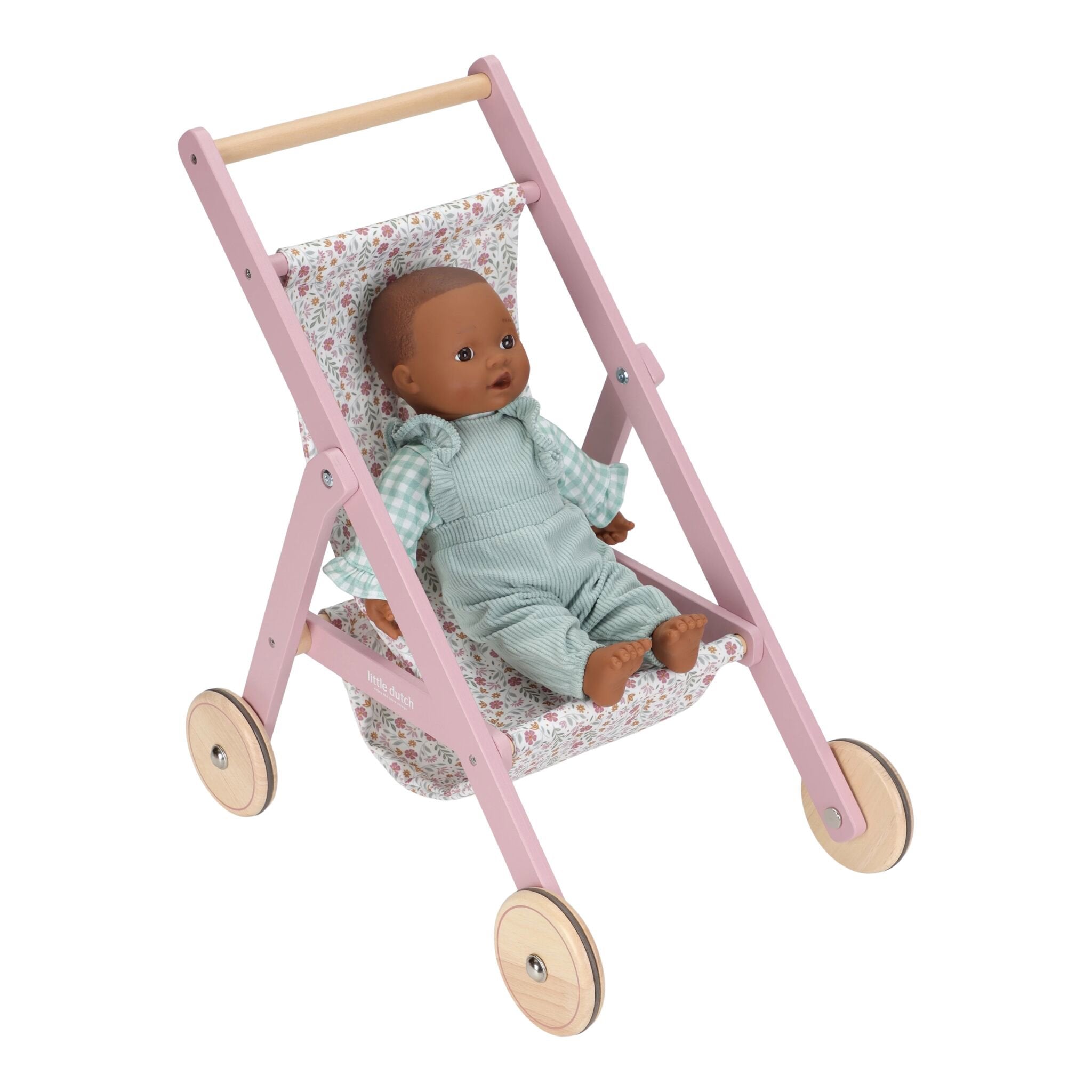 houten-poppenbuggy-met-rubberen-wielen