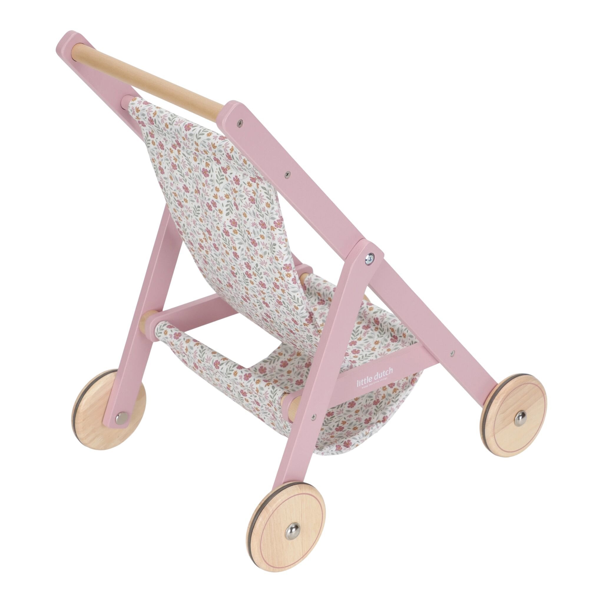 houten-poppenbuggy-met-rubberen-wielen