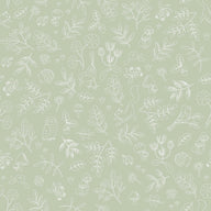 Fleece wallpaper - Forest Wonder Sage 