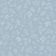 Vlies-Tapete – Blau – Forest Friends – Waldwunder 