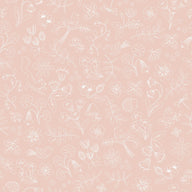 Behangstaal vliesbehang – Roze – Fairy Friends – Fairy Wonder