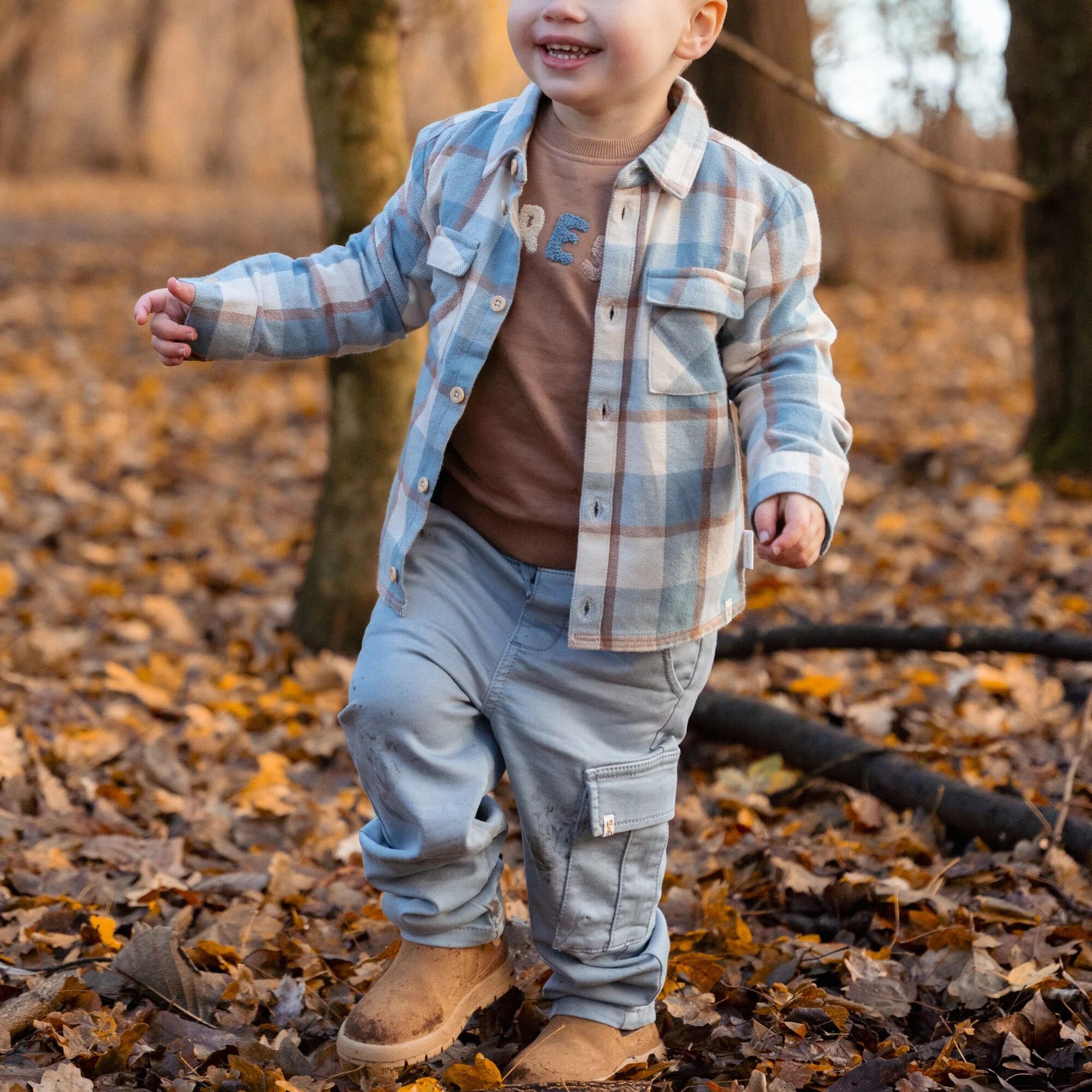 broek-joggingstof-blauw-forest-friends