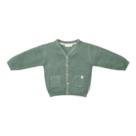Gilet tricoté - Vert - Forest Friends 