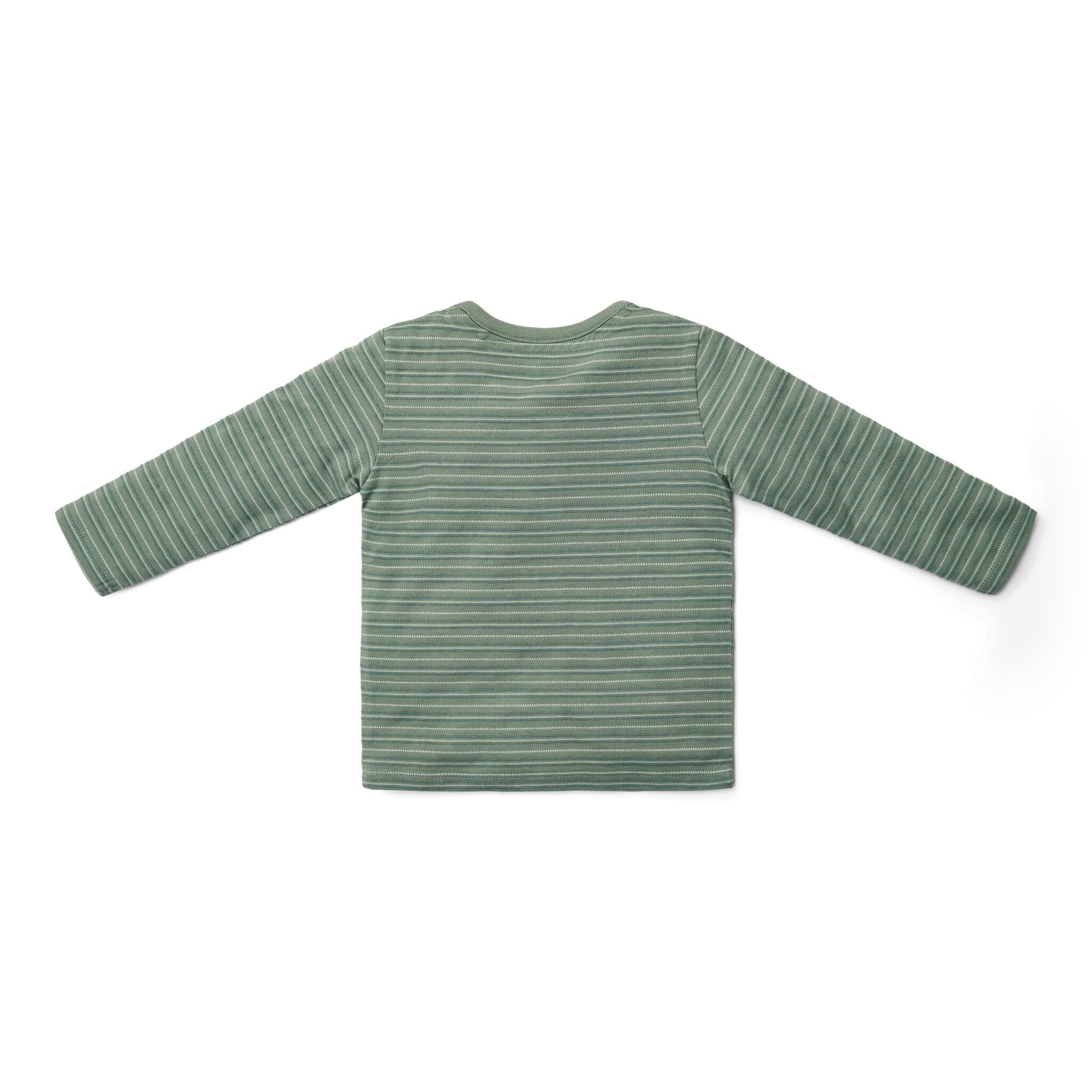 shirt-lange-mouw-groen-forest-friends-stripe
