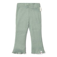 Flared pants - Green - Fairy Garden 