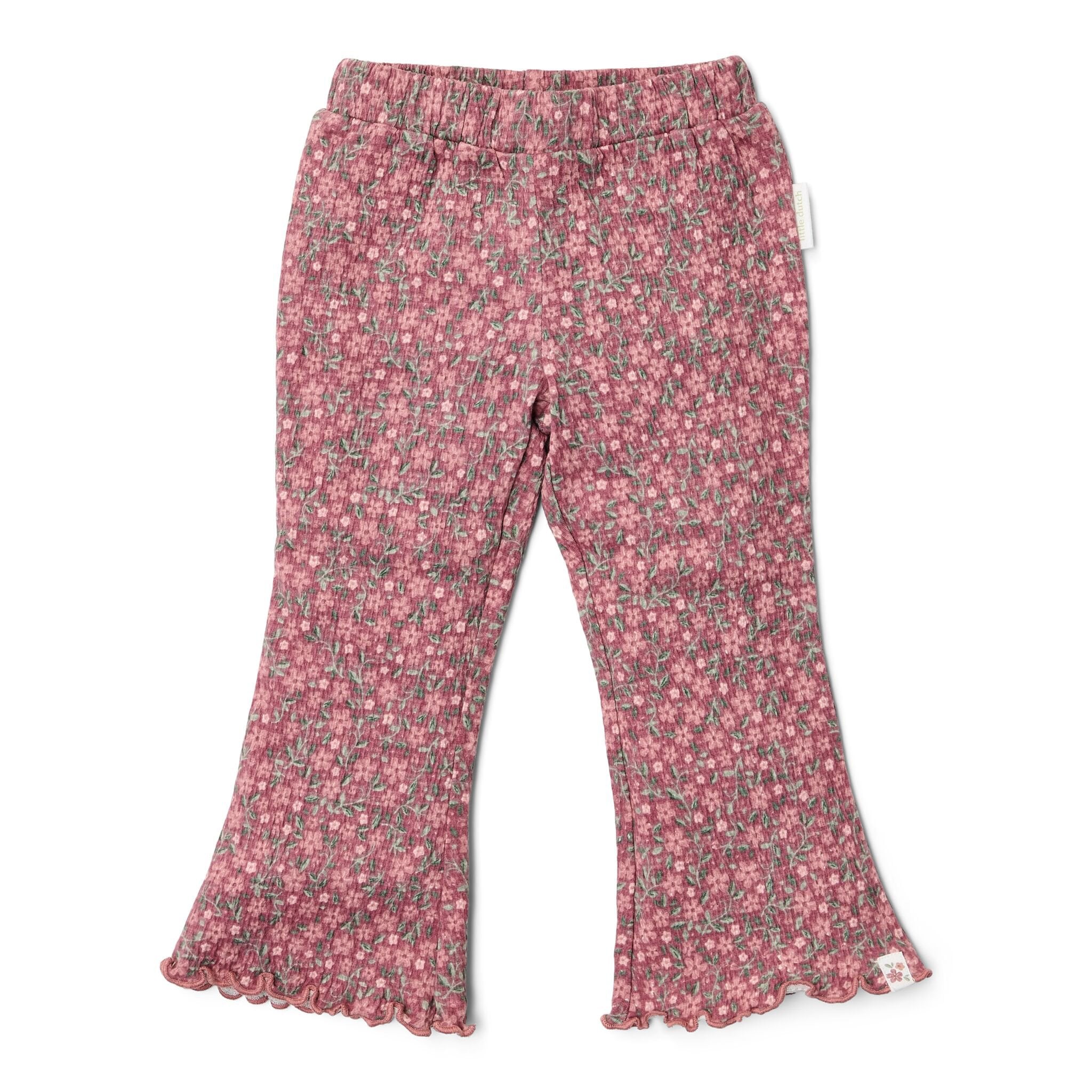 flared-broek-roze-fairy-garden-bloemen