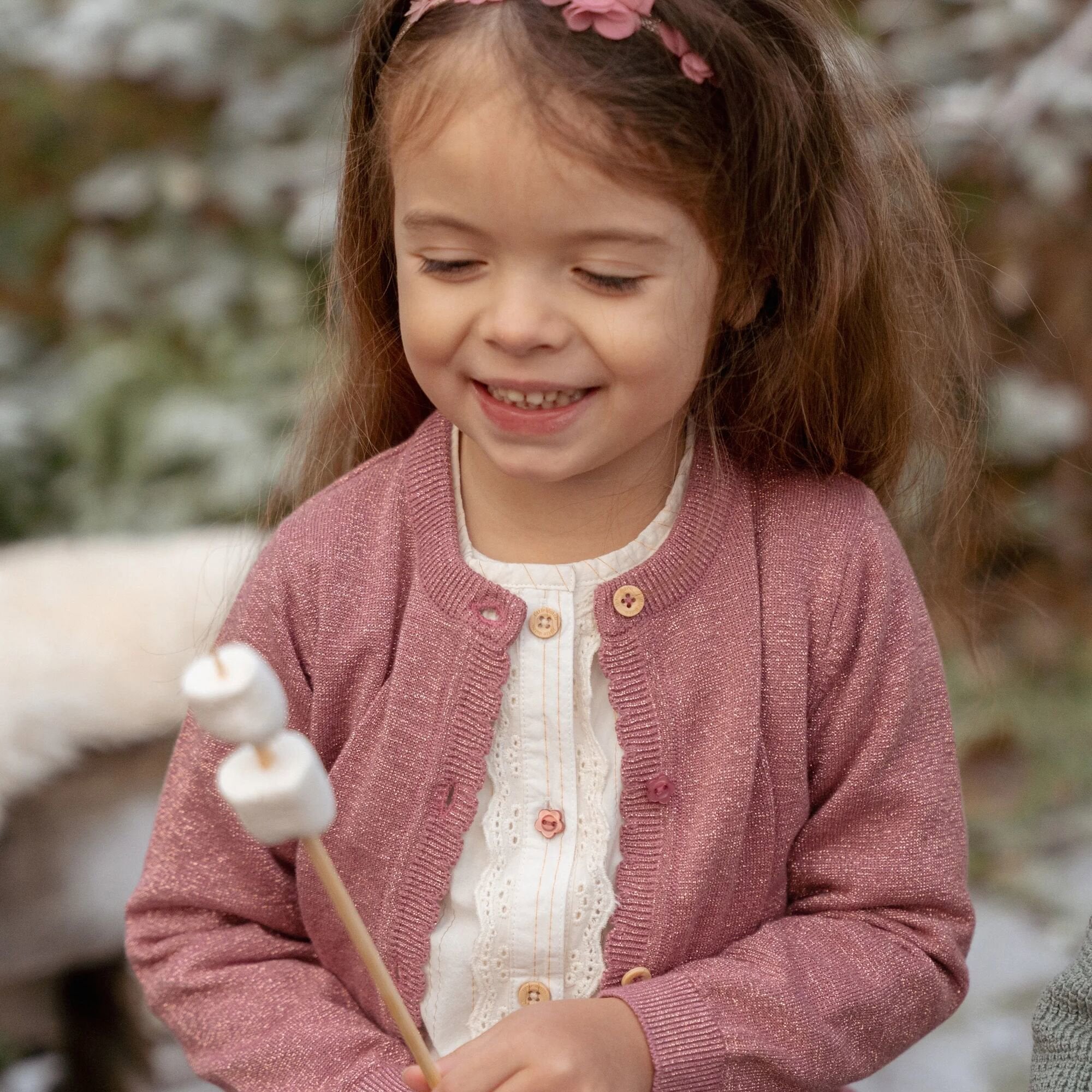 gebreid-vest-knoopjes-roze-fairy-garden
