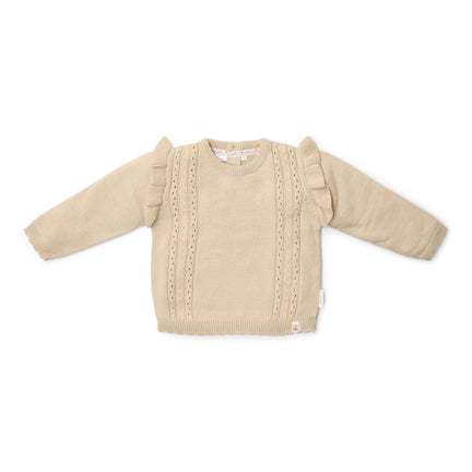 gebreide-trui-ruffle-zand-fairy-garden