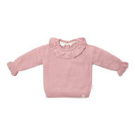 Gestrickter Pullover - Rosa - Fairy Garden 