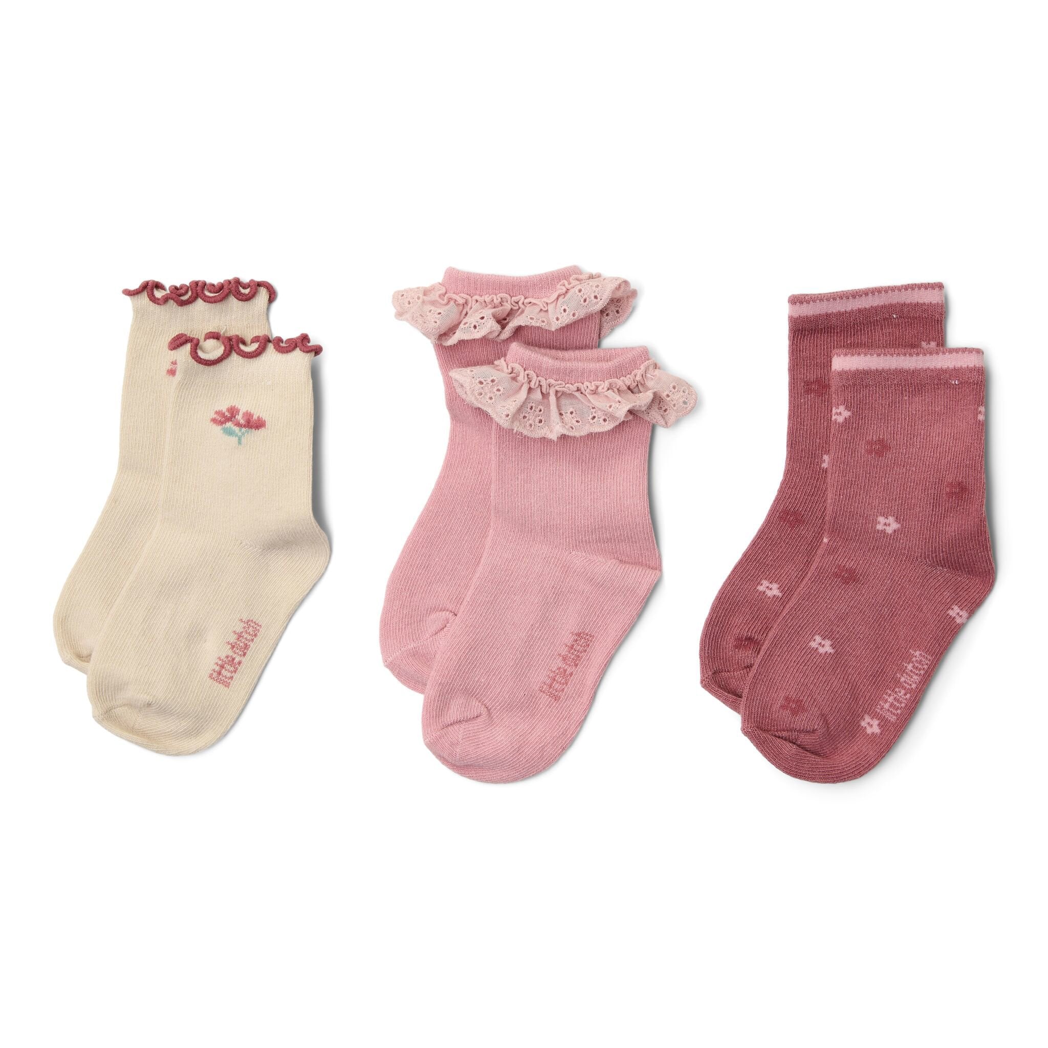 3-pack-sokken-meerkleurig-fairy-garden