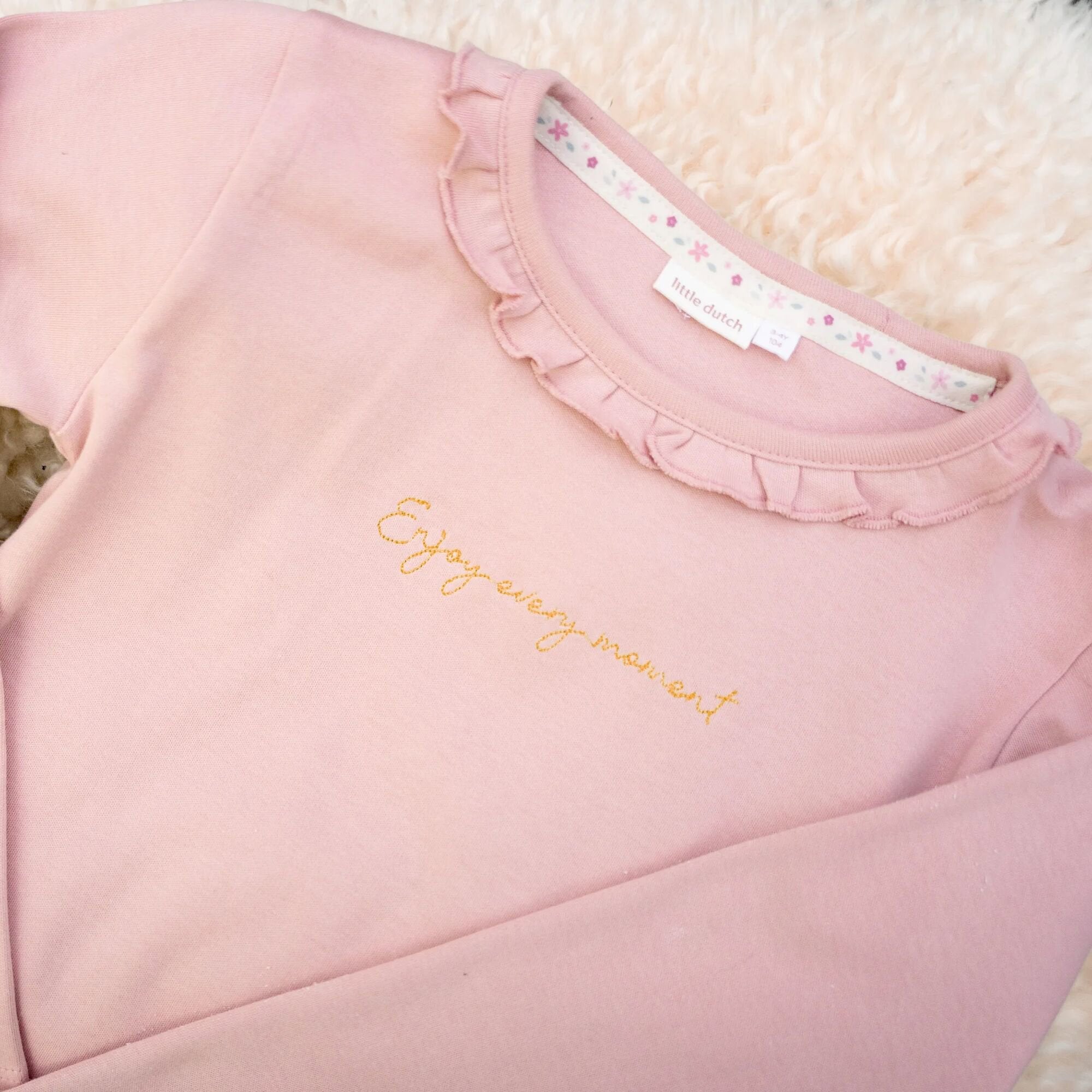 shirt-lange-mouw-ruches-roze-fairy-garden