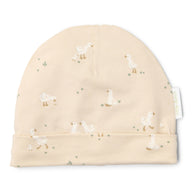 Hat - Beige - Newborn Naturals - Little Goose 