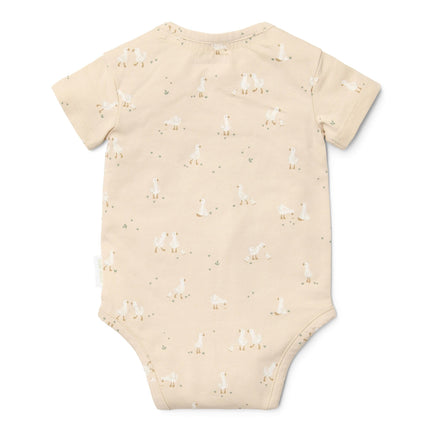 romper-korte-mouw-beige-newborn-naturals-little-goose
