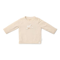 Shirt long sleeve - Sand - Newborn Naturals - Little Goose 