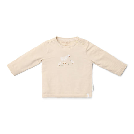 shirt-lange-mouw-zand-newborn-naturals-little-goose