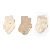 3-pack socks - Multicolored - Newborn Naturals - Little Goose 