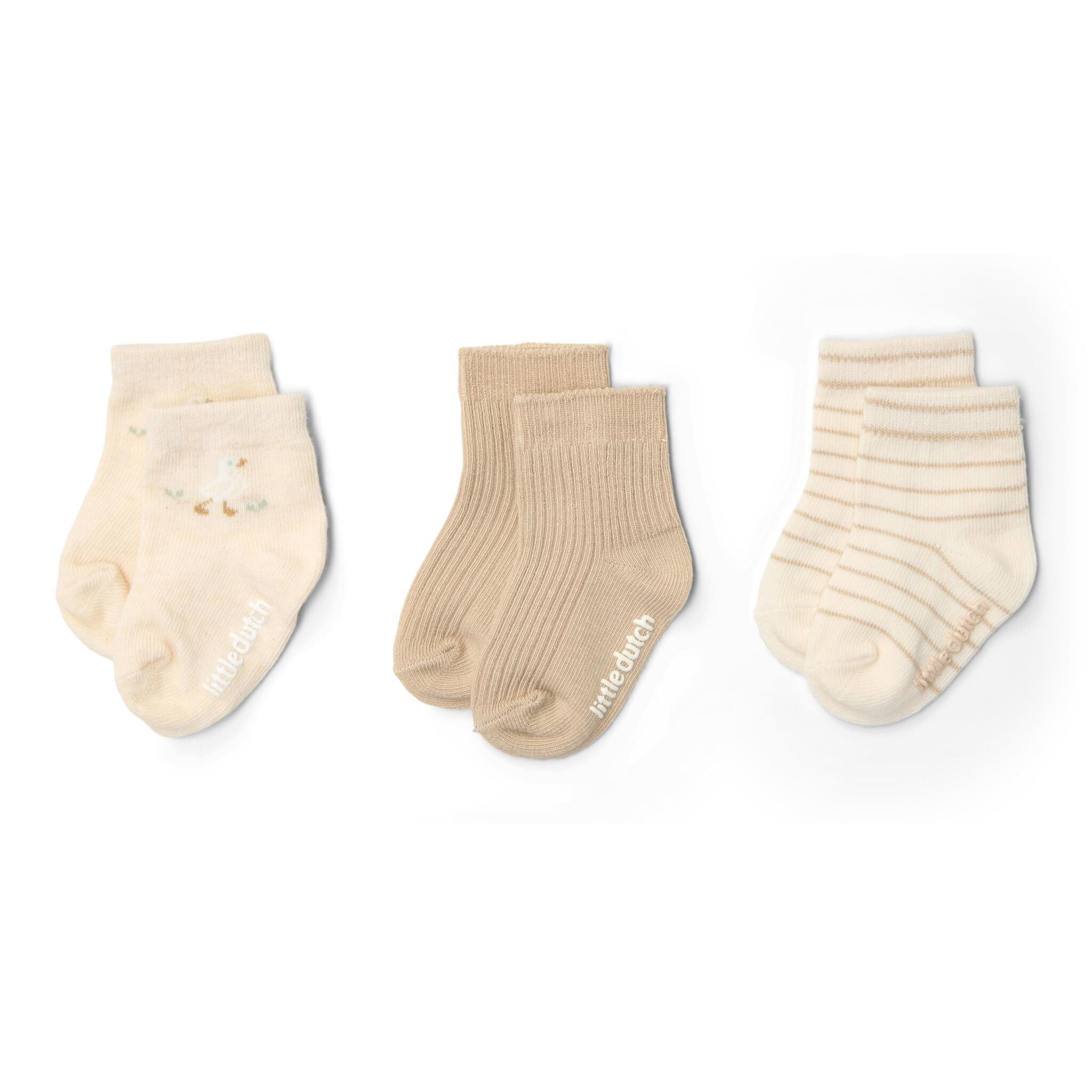 3-pack-sokken-meerkleurig-newborn-naturals-little-goose