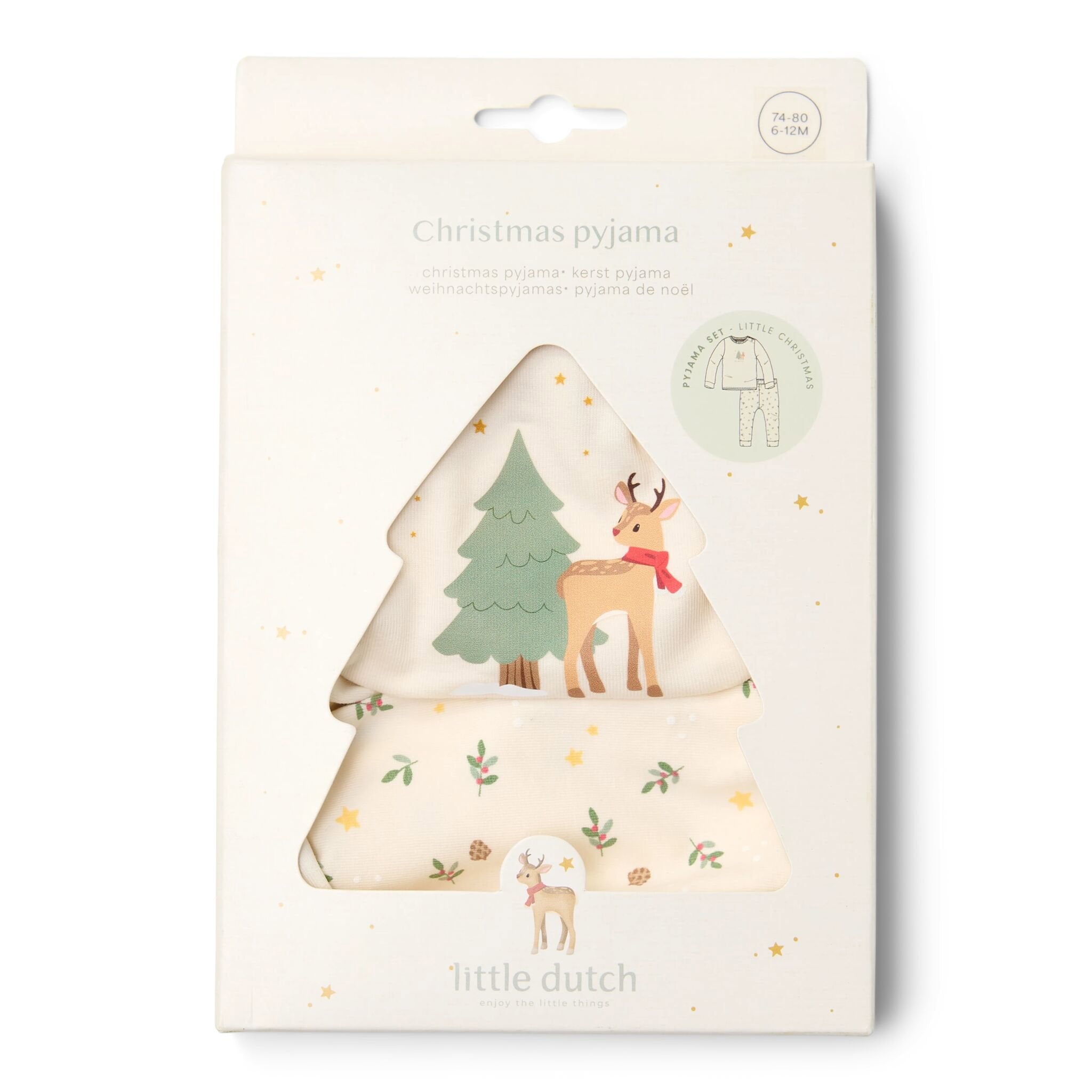 tweedelige-pyjama-little-christmas-beige