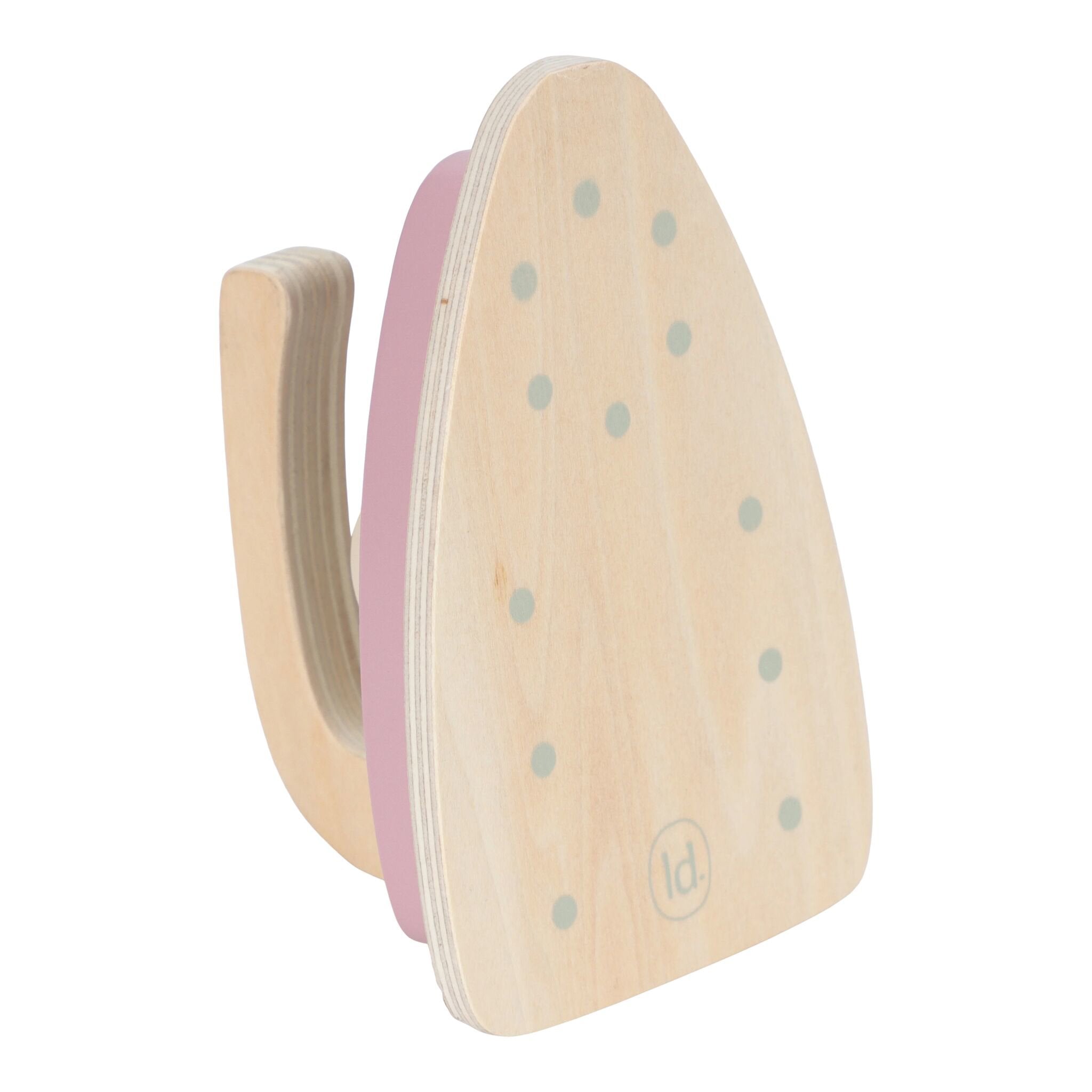 houten-strijkplank-met-strijkijzer