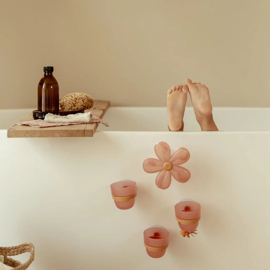 Badewannenbecher - rosa - Essentials 
