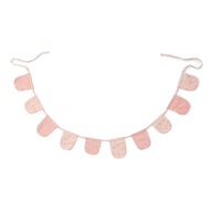 Garland with flags - Pink - Essentials 