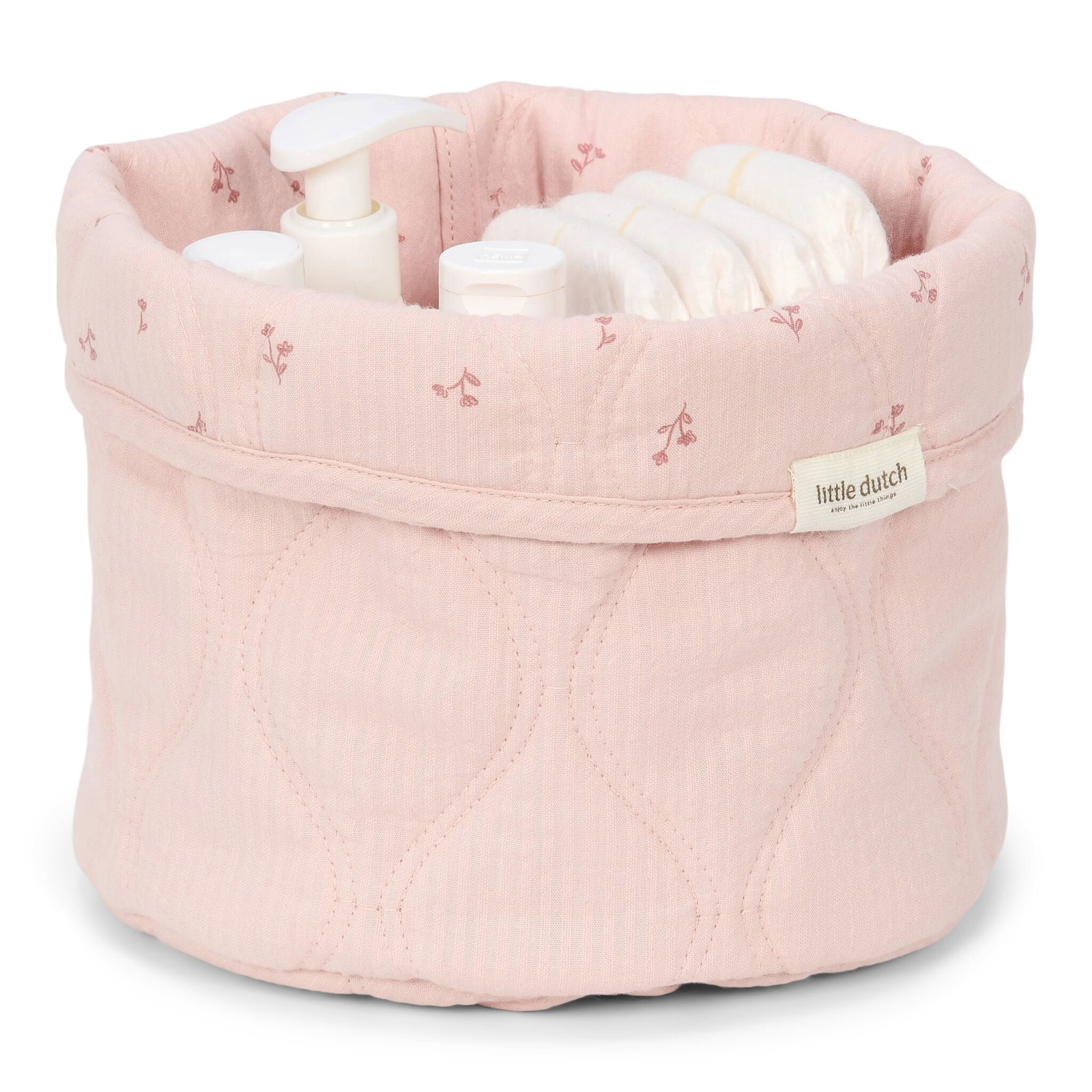 Kleiner Wäschekorb - Rosa - Essentials