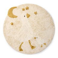 Rug round - White - Newborn Naturals - Little Goose 