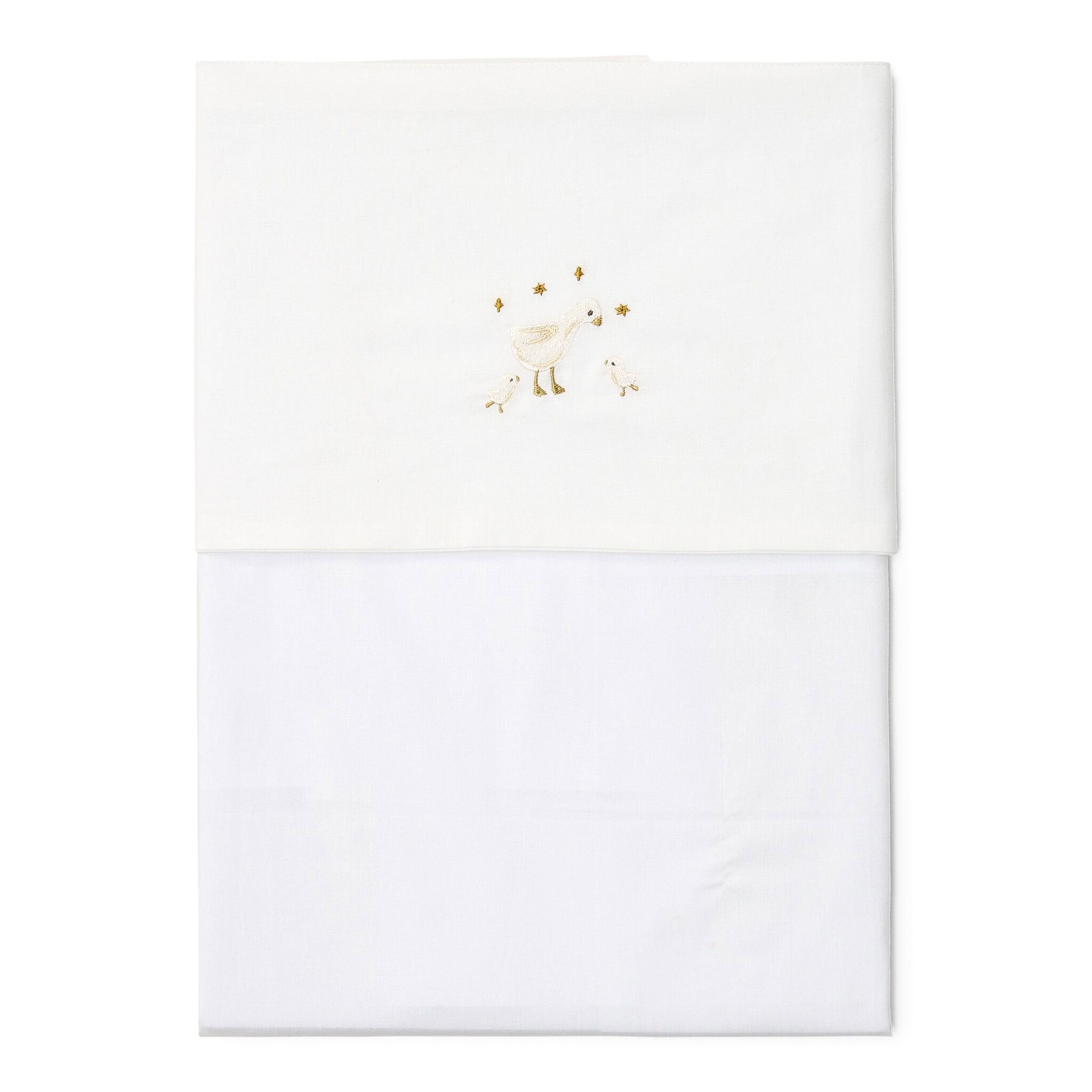 wieglaken-wit-newborn-naturals-little-goose