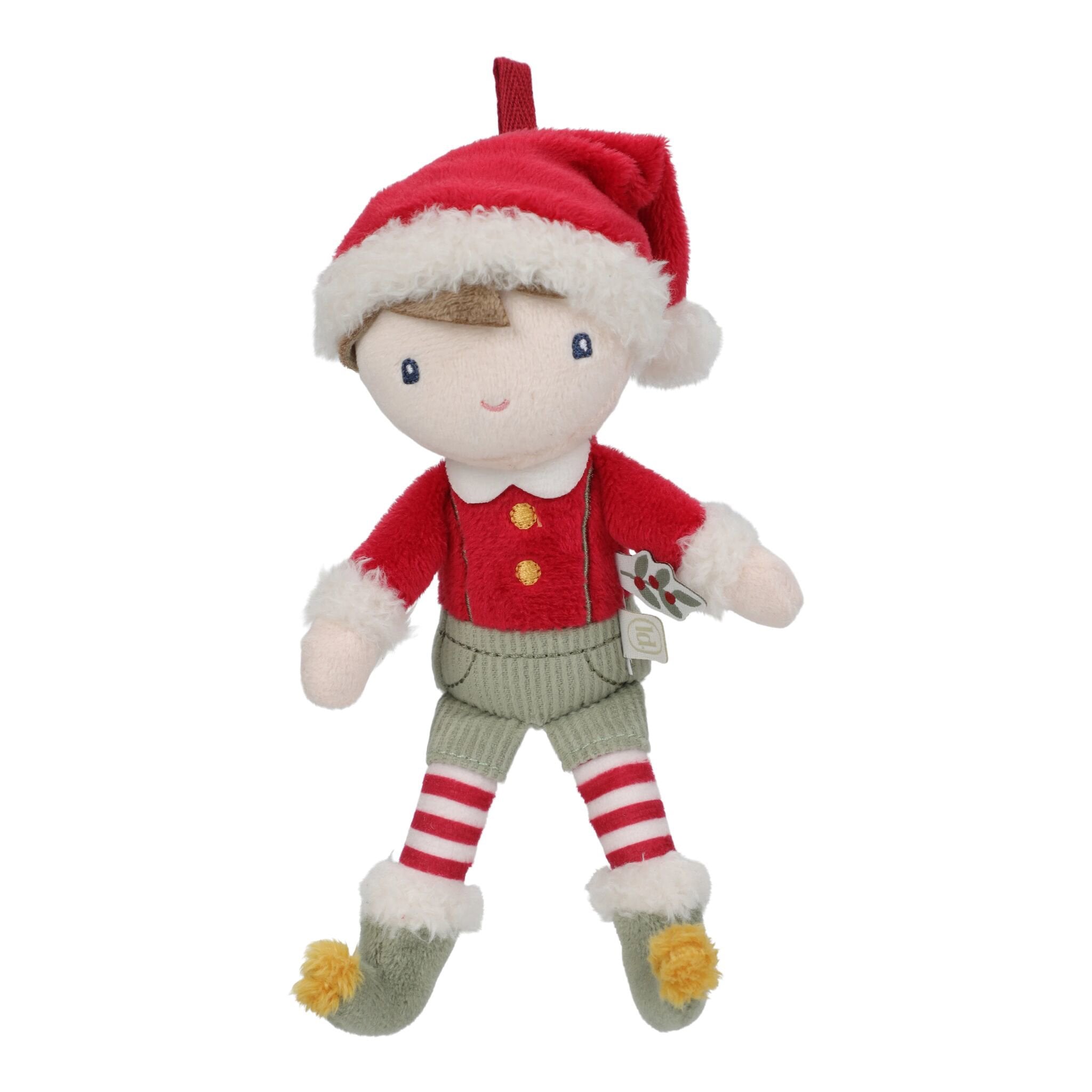 Weihnachtsschmuck Jim Set Mehrfarbig Weihnachten 4 Stck Plsch Weihnachtsdekoration | Little Dutch Weihnachtsschmuck Jim Set Mehrfarbig Weihnachten 4 Stck Plsch Weihnachtsdekoration | Little Dutch