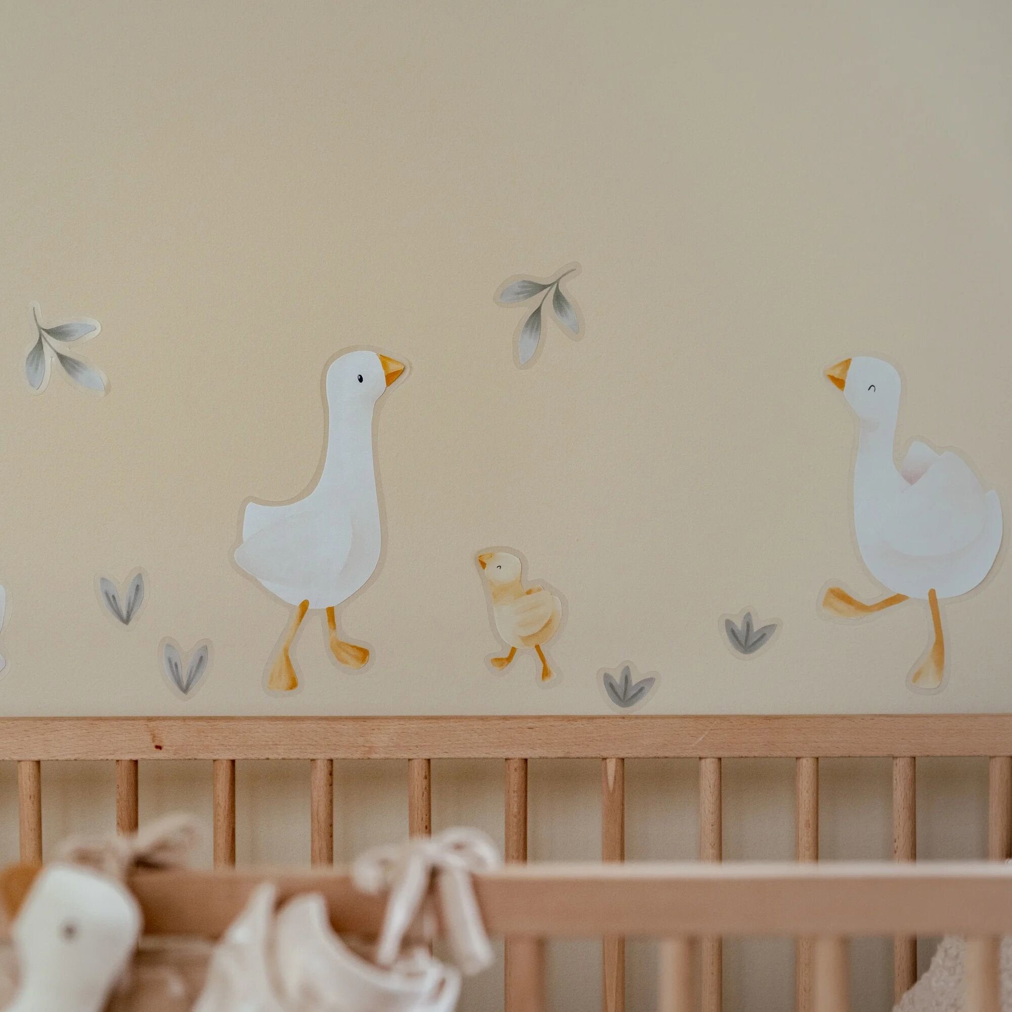 muurstickers-groen-little-goose