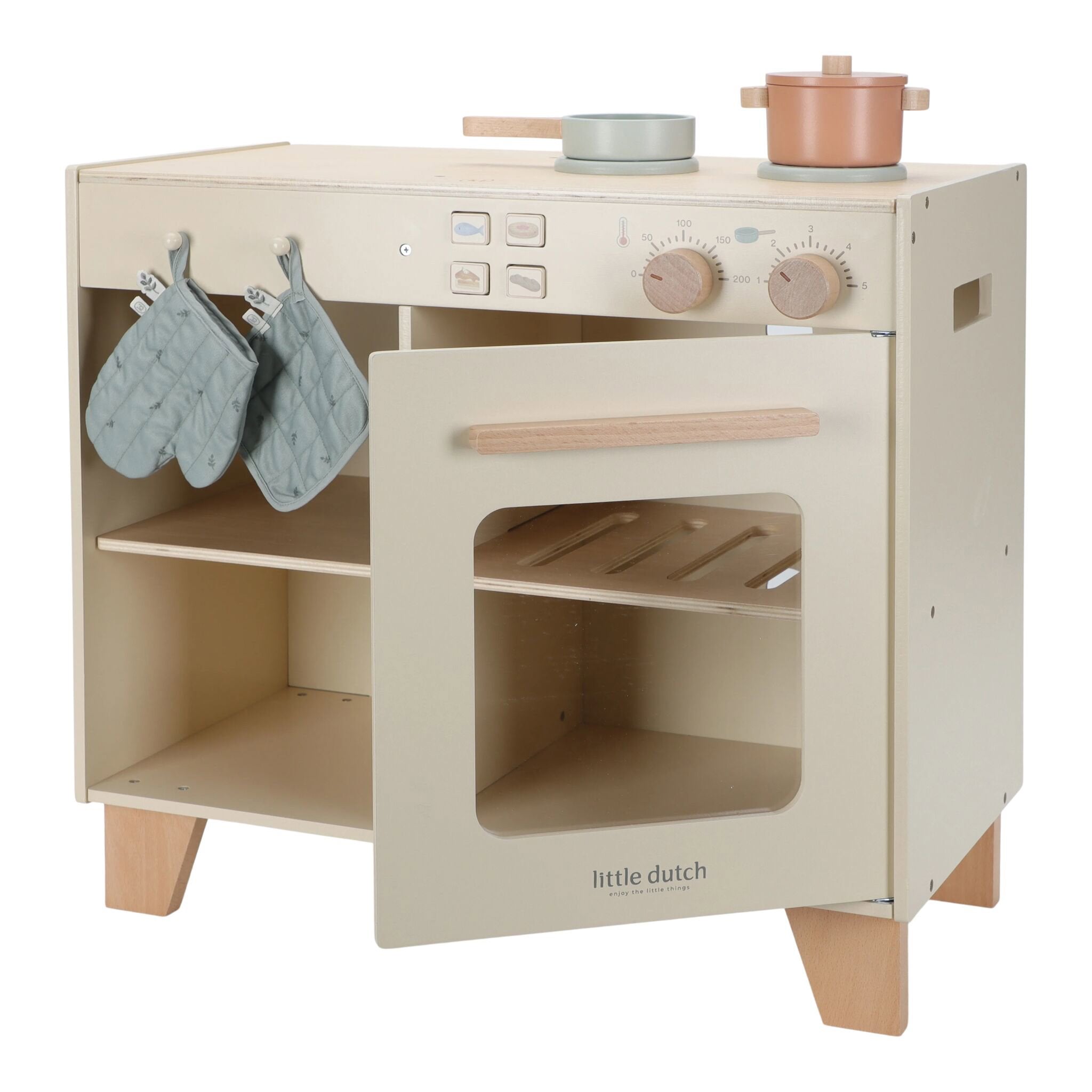 houten-kookstation-met-oven-en-fornuis