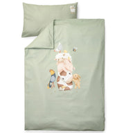 Bed duvet cover - Green - Little Farm 