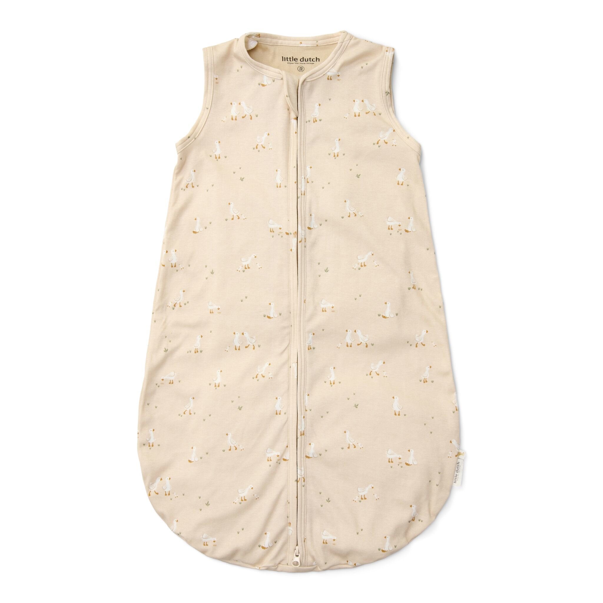 Schlafsack Sommer – Beige – Größe 70 cm – Newborn Naturals – Kleine Gans