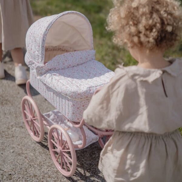 Poussette Double Avec Cosy Daisy Chain Landau Pour Poupées Pinnacle - Recommandé Pour Les Poussette Double Avec Cosy Daisy Chain Landau Pour Poupées Pinnacle - Recommandé Pour Les