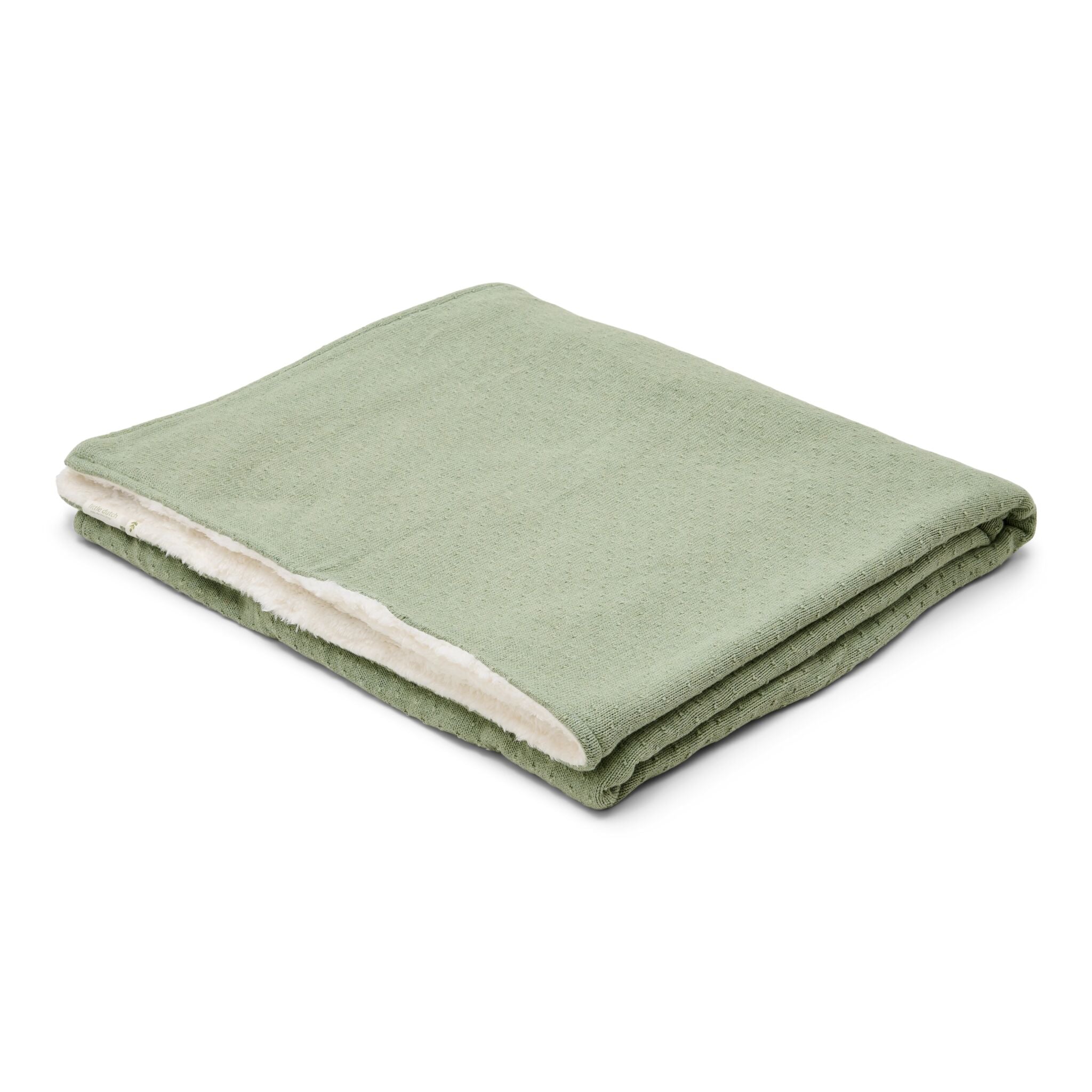 Buy knitted cradle blanket green?