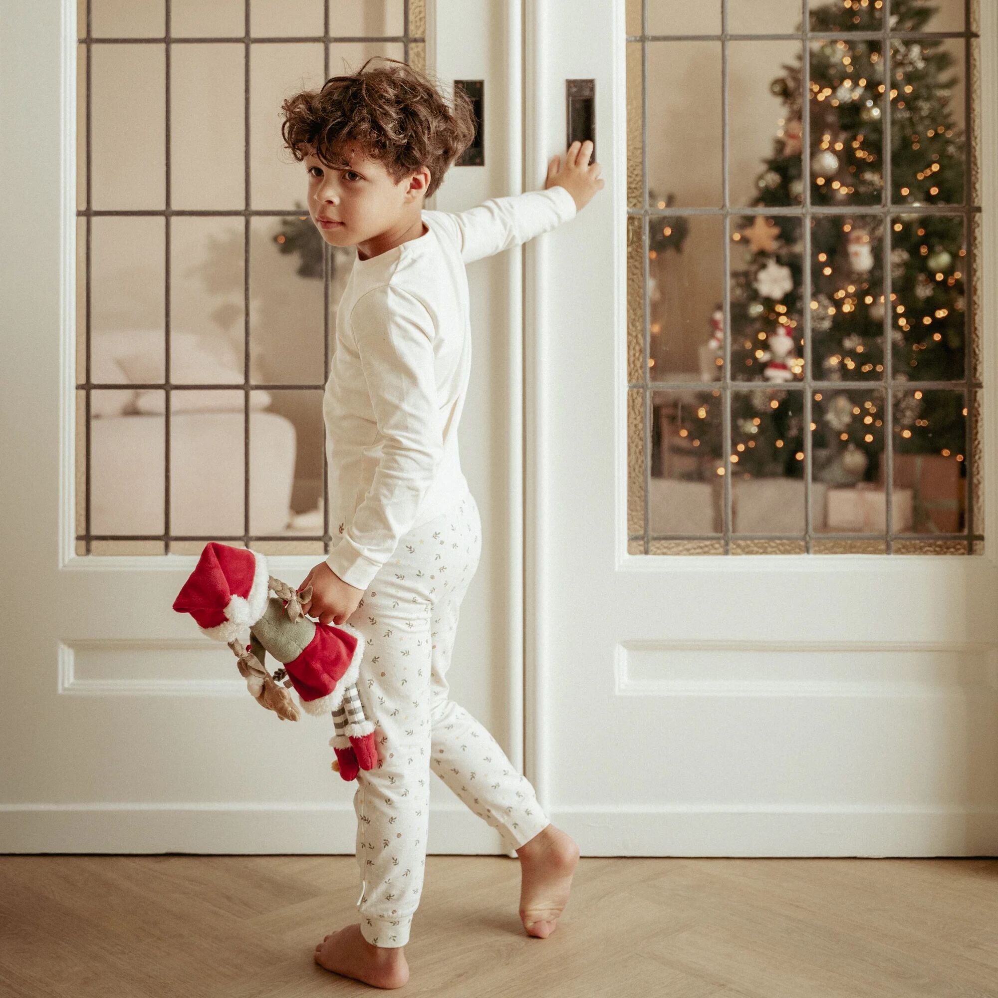tweedelige-pyjama-little-christmas-beige