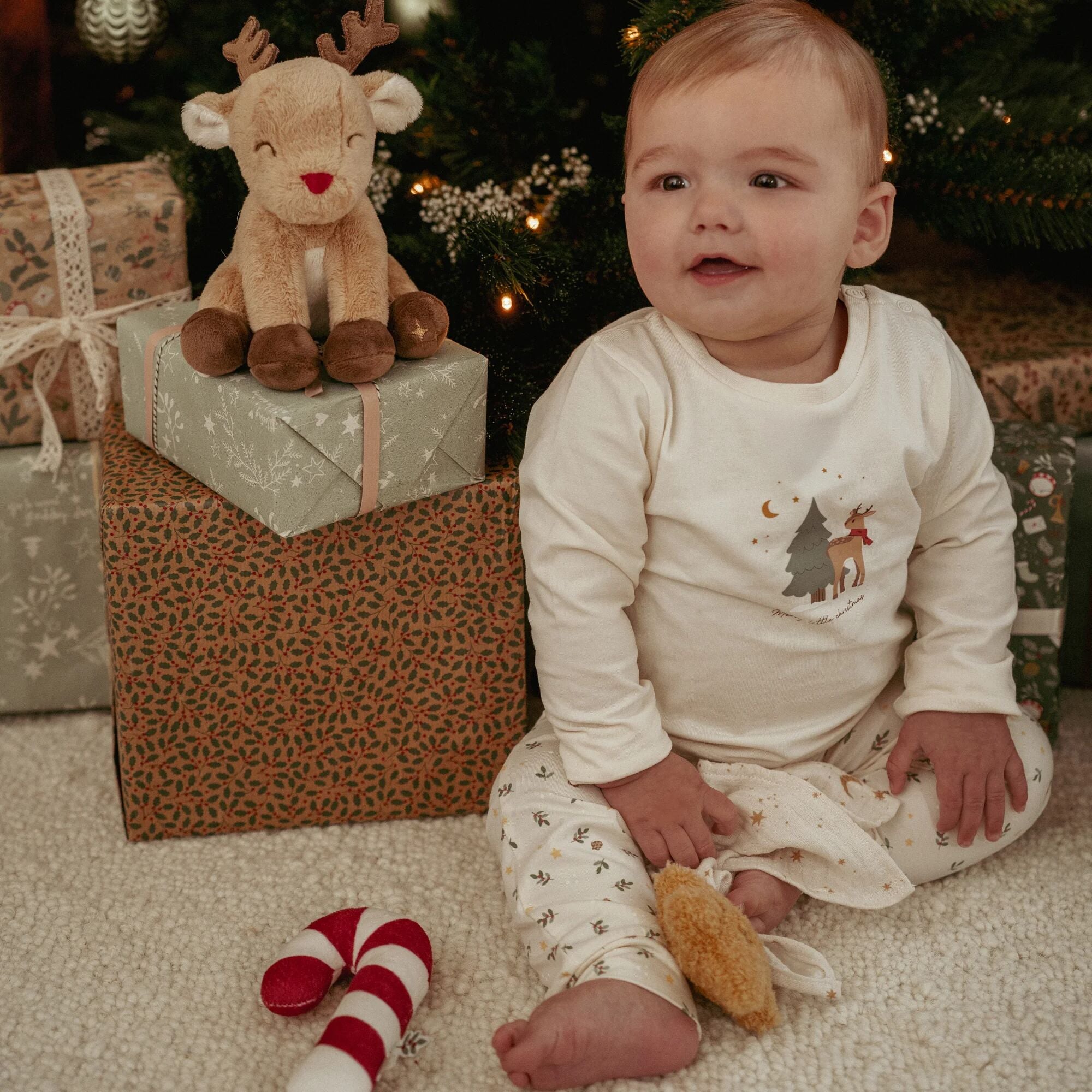tweedelige-pyjama-little-christmas-beige